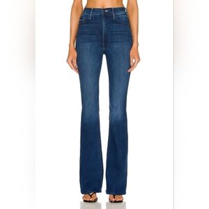 MOTHER The Mellow Drama Stardust Jeans *Altered Raw Hem Cropped* Size 26